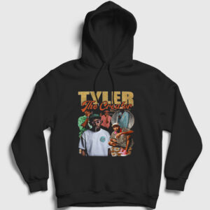 Poster Tyler The Creator Kapşonlu Sweatshirt siyah