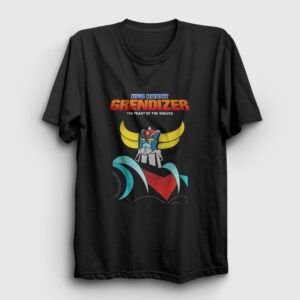 Poster Ufo Robot Grendizer Goldorak Tişört siyah