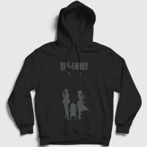 Poster V2 Anime Spy X Family Kapşonlu Sweatshirt