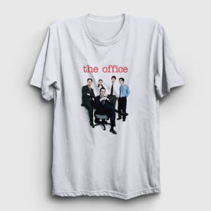 Poster V2 Dizi The Office Tişört beyaz