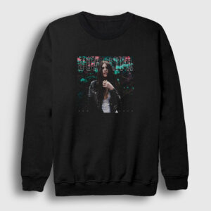 Poster V2 Dua Lipa Sweatshirt siyah