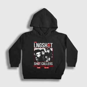 Poster V2 Shot Callers K-Pop Lngshot Çocuk Kapşonlu Sweatshirt