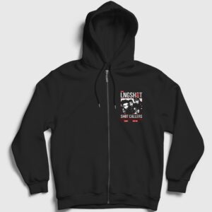Poster V2 Shot Callers K-Pop Lngshot Fermuarlı Kapşonlu Sweatshirt