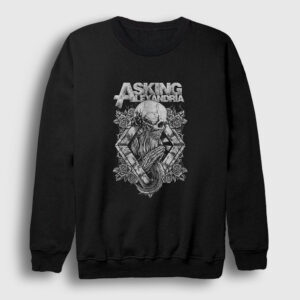 Pray Asking Alexandria Sweatshirt siyah