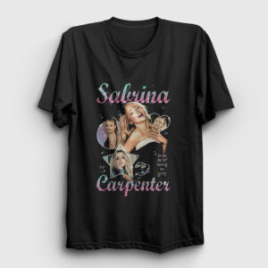 Pretty Sabrina Carpenter Tişört siyah