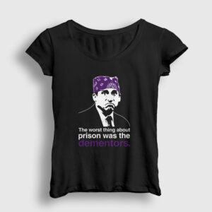 Prison Mike Michael Scott The Office Kadın Tişört siyah