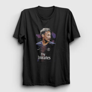 Psg Soccer Futbol Neymar Jr Tişört siyah