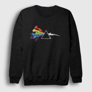 Rabbits Pink Floyd Sweatshirt siyah