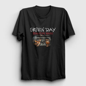 Radio Green Day Tişört siyah