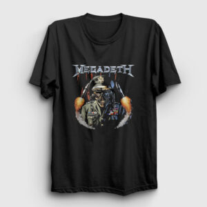 Rattlehead Megadeath Tişört siyah