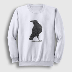 Raven Kunduz Sweatshirt beyaz