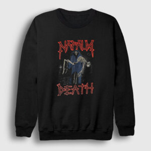 Reaper Napalm Death Sweatshirt siyah