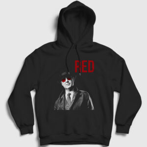 Red The Blacklist Kapşonlu Sweatshirt siyah