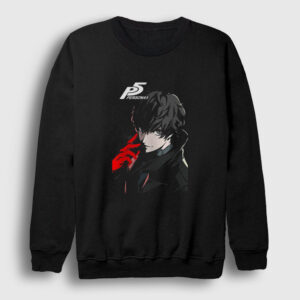 Ren Amamiya Joker Oyun Persona 5 Sweatshirt siyah