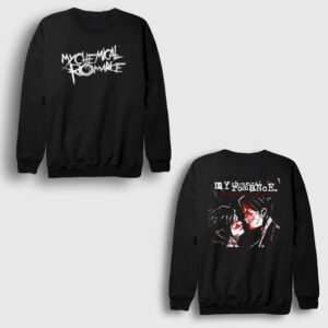 Revenge V2 My Chemical Romance Sırt Baskılı Sweatshirt siyah