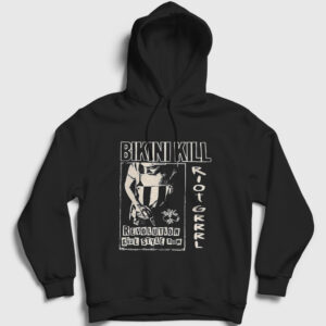 Revolution Girl Style V2 Bikini Kill Kapşonlu Sweatshirt