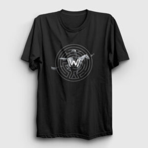 Rider Westworld Tişört siyah