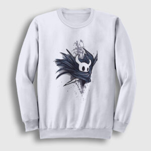 Robe Oyun Hollow Knight Sweatshirt beyaz