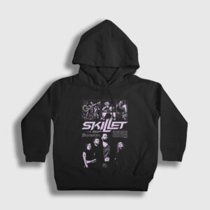 Rock Band Skillet Çocuk Kapşonlu Sweatshirt