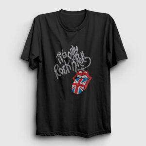 Rock The Rolling Stones Tişört siyah