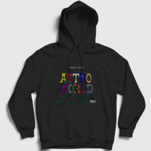 Roller Coaster Astroworld Travis Scott Kapşonlu Sweatshirt