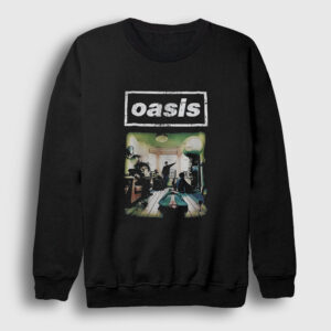 Room Müzik Oasis Sweatshirt siyah