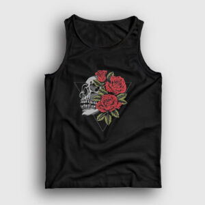 Roses And Skull Atlet siyah