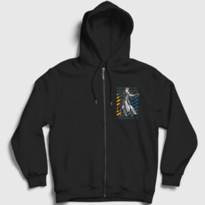 Rudeus Greyrat Mushoku Tensei Fermuarlı Kapşonlu Sweatshirt