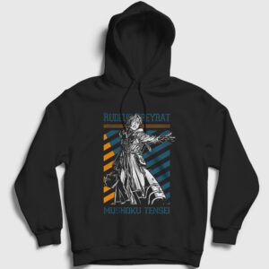 Rudeus Greyrat Mushoku Tensei Kapşonlu Sweatshirt