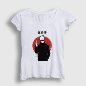 Satoru Anime Jujutsu Kaisen Kadın Tişört