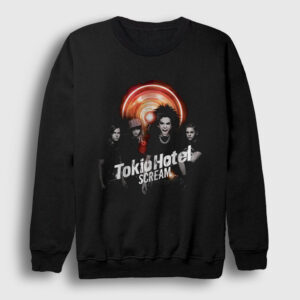 Scream Tokio Hotel Sweatshirt siyah