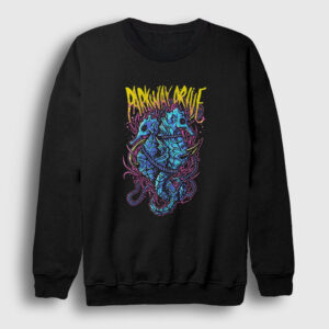 Seahorses Parkway Drive Sweatshirt siyah