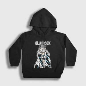 Seishiro Nagi Futbol Soccer Anime Bluelock Çocuk Kapşonlu Sweatshirt siyah