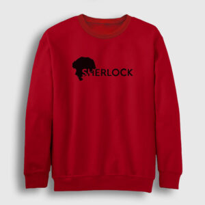 Series Sherlock Holmes Sweatshirt kırmızı