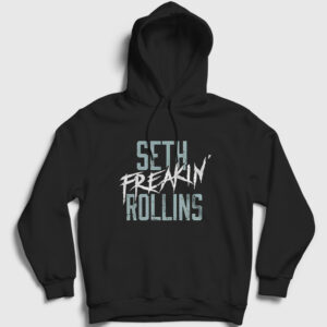 Seth Freakin Rollins Güreş Wwe Kapşonlu Sweatshirt siyah