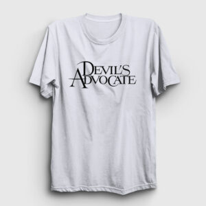 Şeytanın Avukatı Hediye Devil's Advocate Tişört beyaz