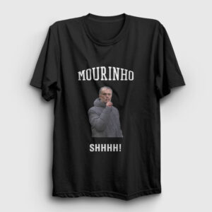 SHHHH Jose Mourinho Tişört siyah
