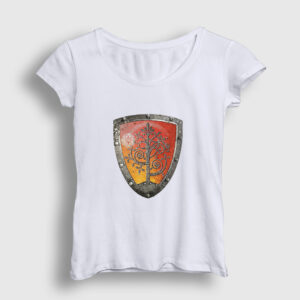 Shield A Knight Of The Seven Kingdoms Kadın Tişört beyaz