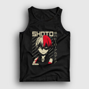 Shoto V2 Anime Boku No Hero Academia Atlet siyah