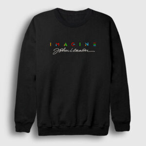 Sign Beatles John Lennon Sweatshirt