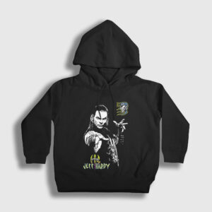 Sign Jeff Hardy Wwe Güreş Çocuk Kapşonlu Sweatshirt siyah