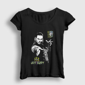 Sign Jeff Hardy Wwe Güreş Kadın Tişört siyah