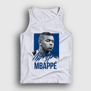Signature Kylian Mbappe Futbol Atlet Beyaz
