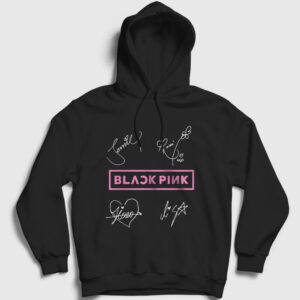 Signs Blackpink Kapşonlu Sweatshirt