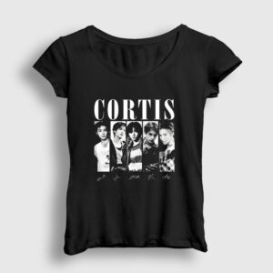 Signs K-Pop Cortis Kadın Tişört Siyah