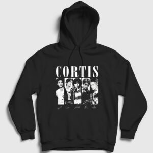 Signs K-Pop Cortis Kapşonlu Sweatshirt Siyah