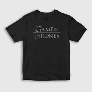 Silver Logo Game Of Thrones Çocuk Tişört