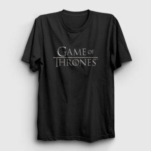 Silver Logo Game Of Thrones Tişört