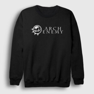 Skull Arch Enemy Sweatshirt siyah