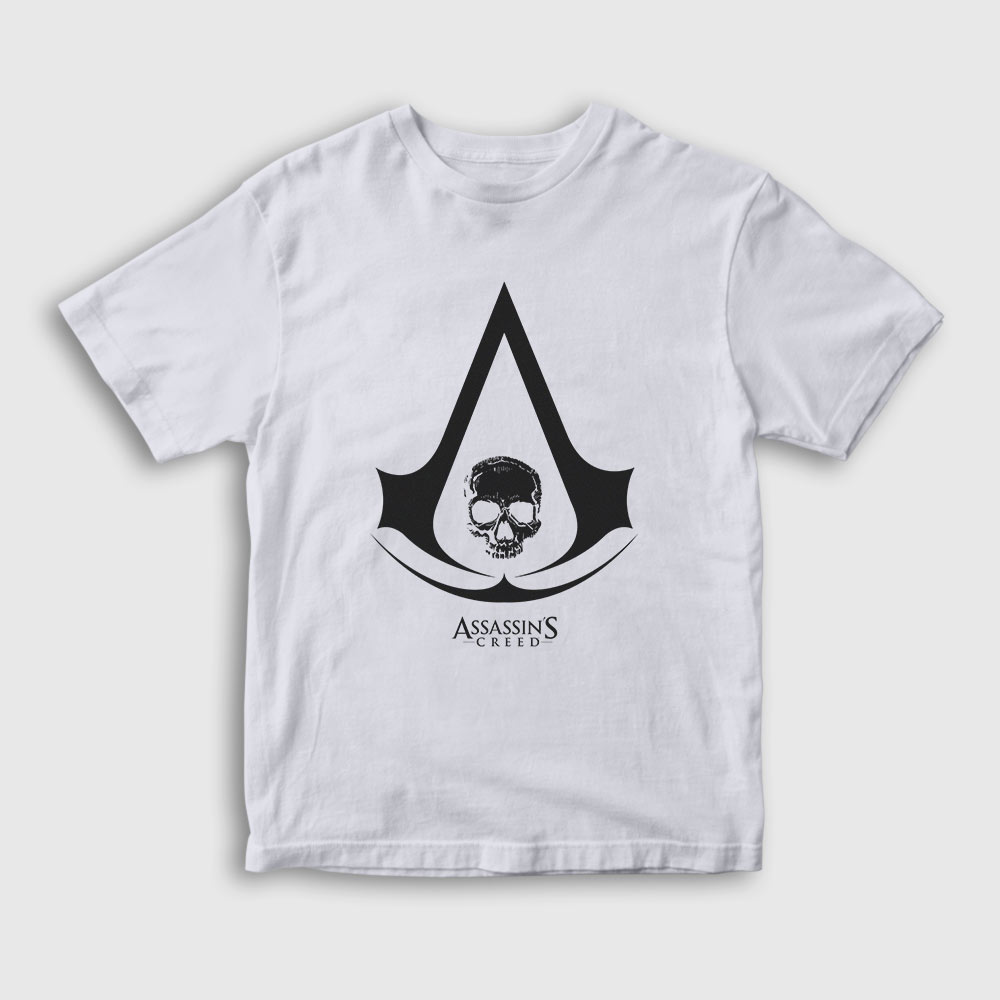 Skull Assassin's Creed Çocuk Tişört | Presmono